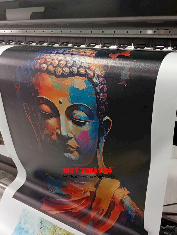 Tranh Đức Phật tranh đẹp giá tốt tại xưởng in Canvas - INKTS3212