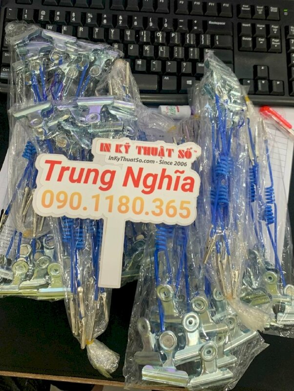 Wobbler 2 đầu, wobbler lò xo bọc nhựa 2 đầu kẹp - INKTS1046