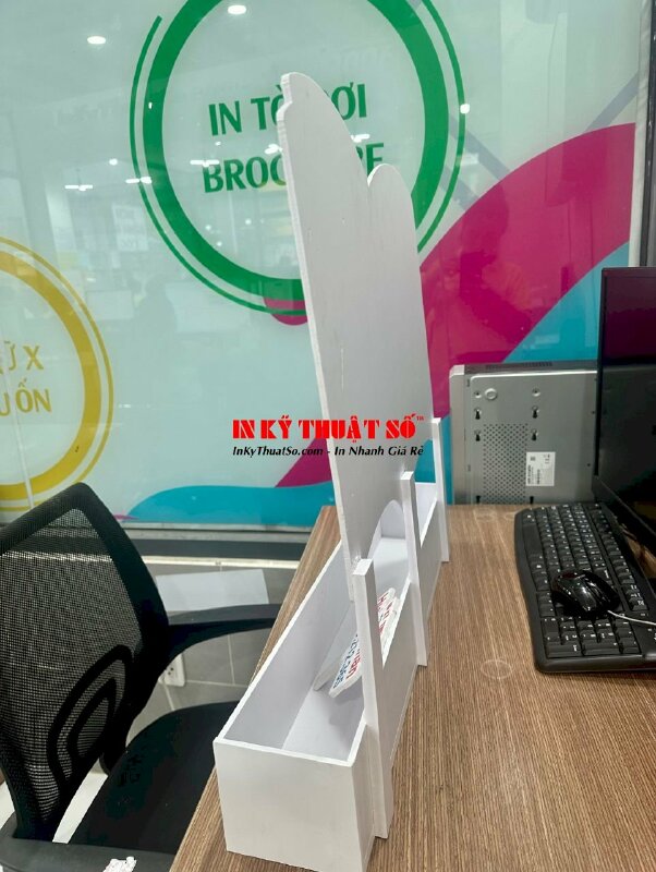In bồi Formex làm bảng tên chúc mừng kèm khay cắm hoa theo yêu cầu - INKTS886