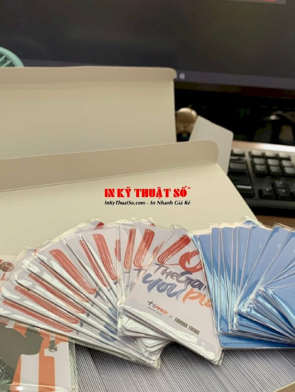 In card idol, card thần tượng, card ngôi sao thể thao, in card bo góc mặt - INKTS605