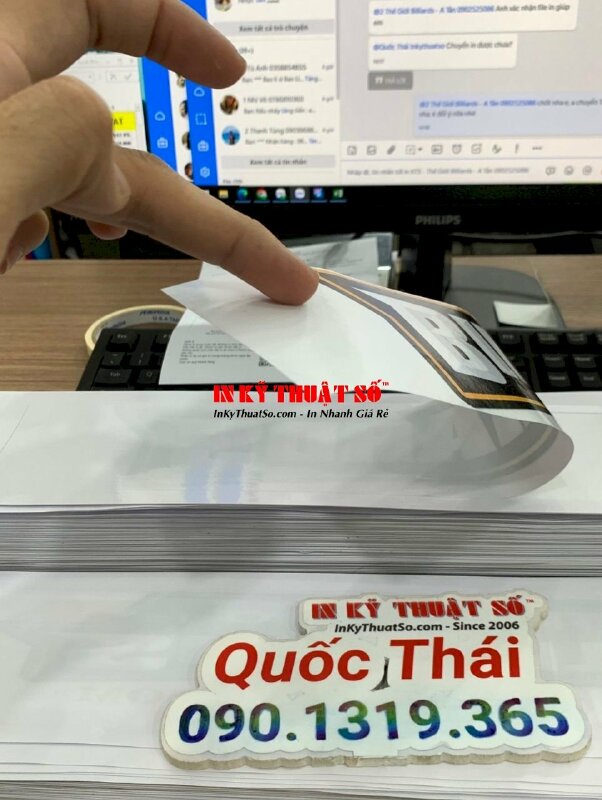 In Decal ngược tem nhãn billiards - INKTS1070