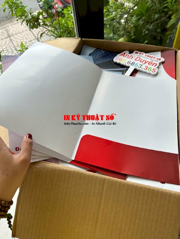 In folder bìa kẹp hồ sơ hợp đồng công ty bất động sản - INKTS535
