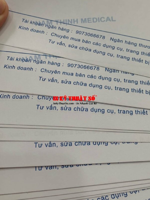 In giấy Letterhead, giấy tiêu đề công ty - INKTS614
