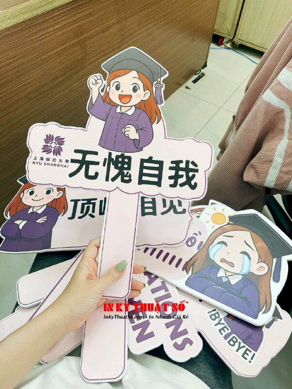 In hashtag cầm tay tốt nghiệp, prop cầm tay tốt nghiệp - INKTS3364