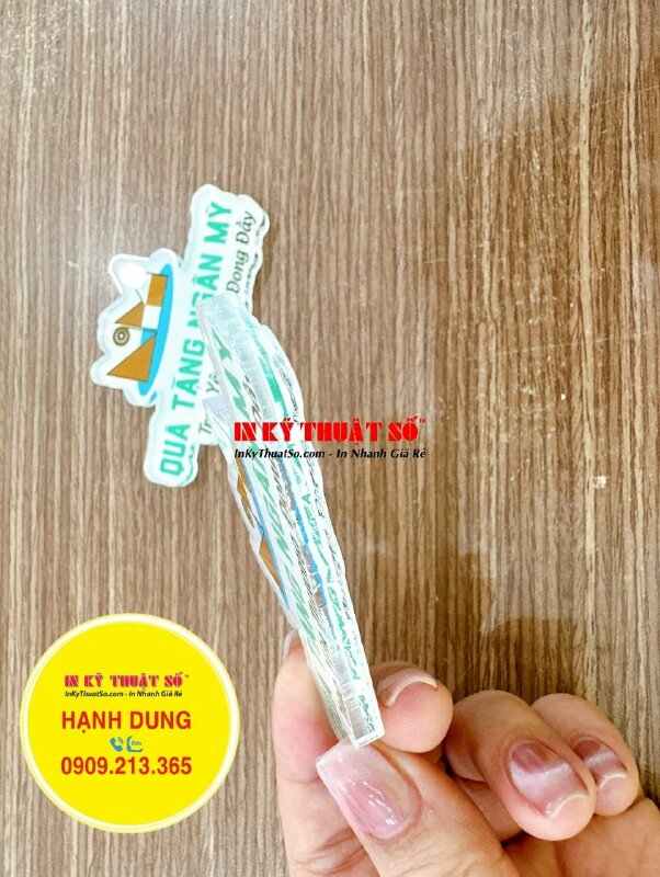 In Mica UV logo cửa hàng dùng để chụp hình sản phẩm - INKTS1214