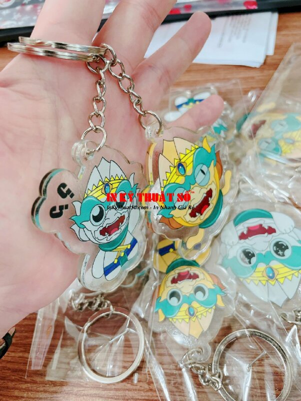 In móc khóa Mica đồ án sinh viên nhận in số lượng ít - INKTS3346