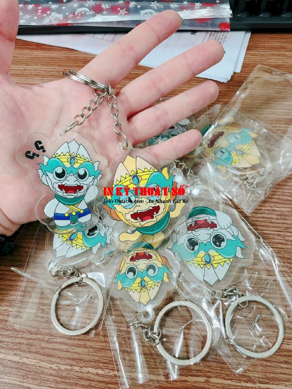 In móc khóa Mica đồ án sinh viên nhận in số lượng ít - INKTS3346