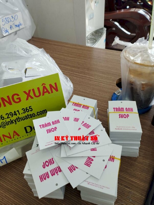 In tag mác quần áo shop đồ sơ sinh - INKTS407