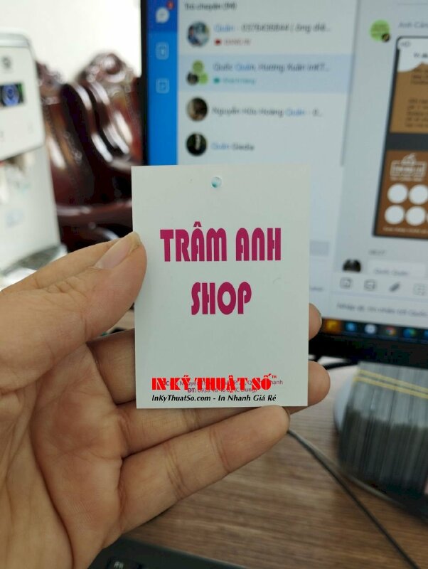 In tag mác quần áo shop đồ sơ sinh - INKTS407