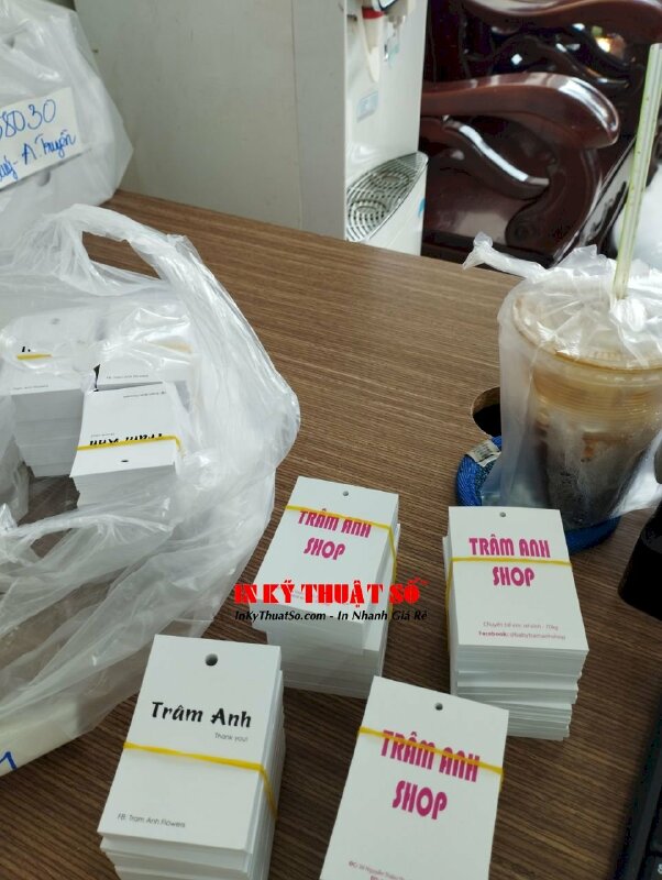 In tag mác quần áo shop đồ sơ sinh - INKTS407