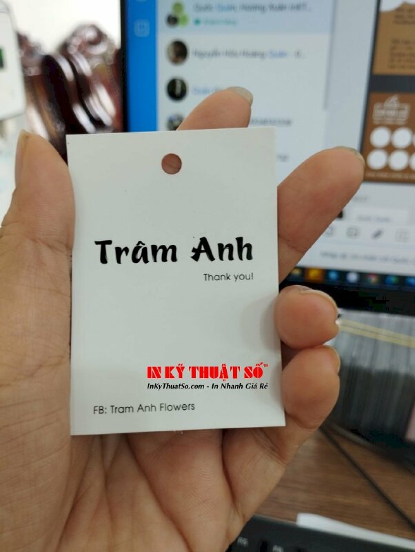 In tag mác quần áo shop đồ sơ sinh - INKTS407