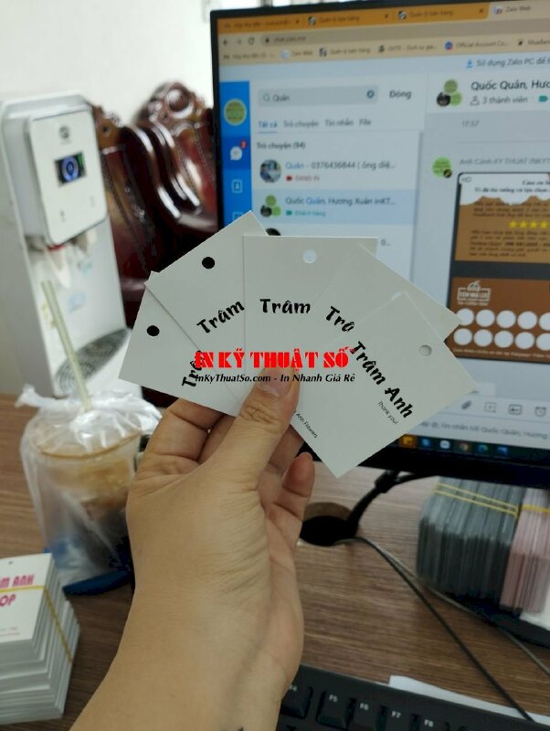In tag mác quần áo shop đồ sơ sinh - INKTS407