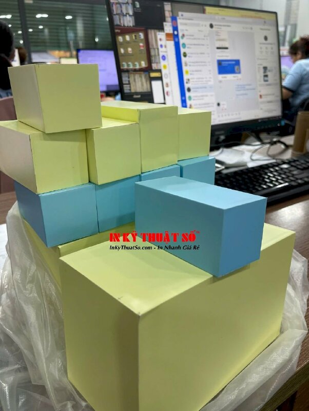 Làm hộp trưng bày, quảng cáo, mô hình hộp Formex chụp hình sản phẩm - INKTS3349