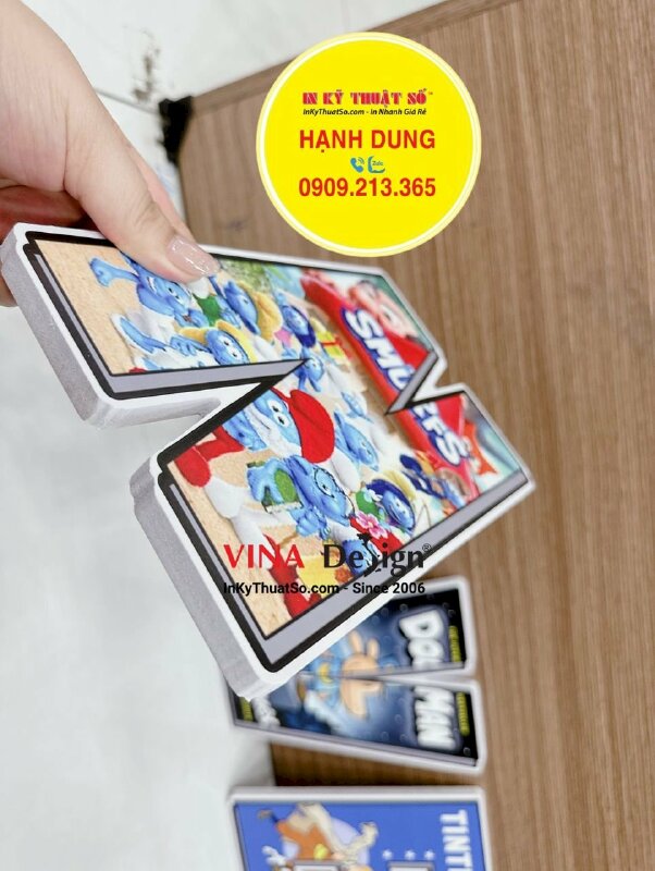 Cắt chữ Formex làm mô hình chữ nổi Graphic Novel in ảnh loạt nhân vật phim hoạt hình nổi tiếng - INKTS1442