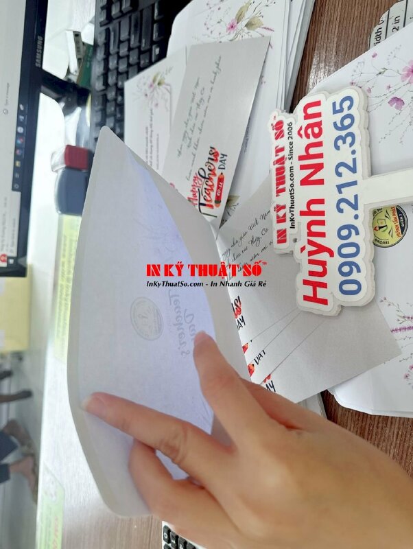 In bao thư thiệp 20 11, in thiệp chúc mừng ngày Nhà giáo Việt Nam - INKTS871
