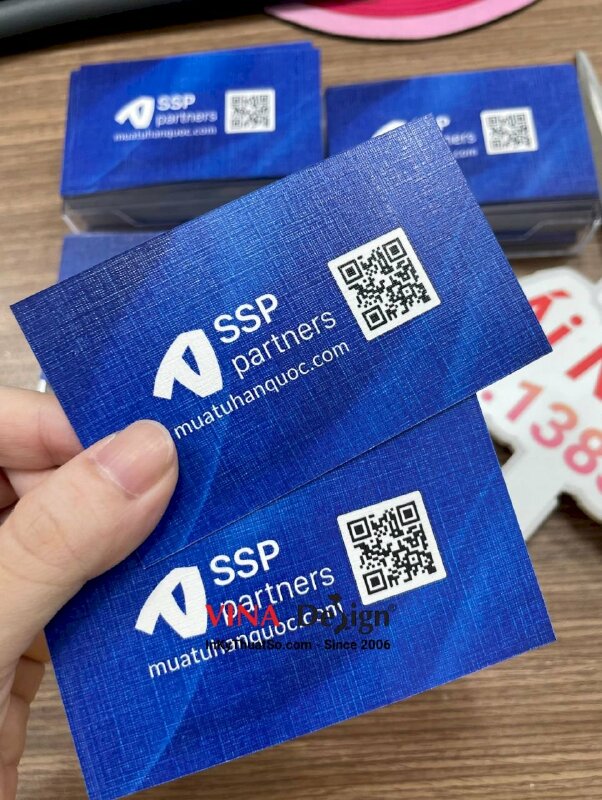 In card giấy mỹ thuật K02, card visit CFO, CTO công ty Hàn Quốc - INKTS684