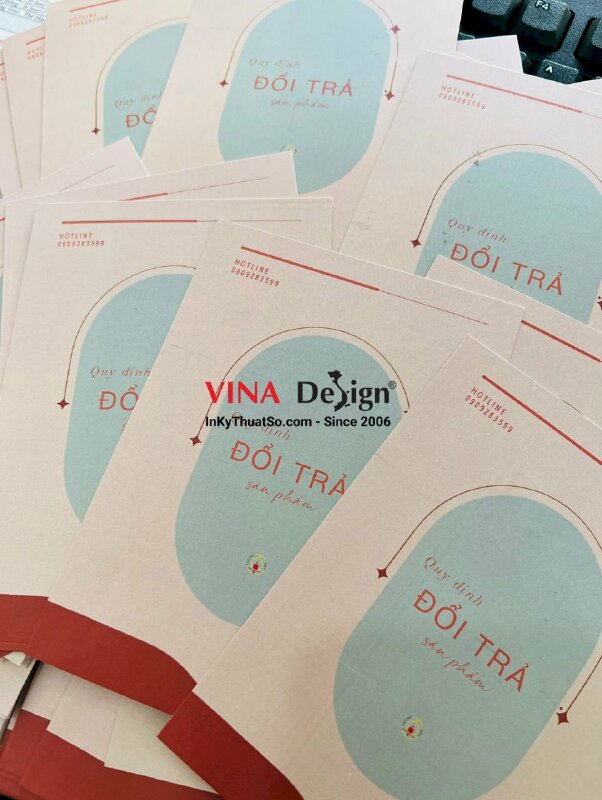 In card quy định đổi trả sản phẩm - INKTS376