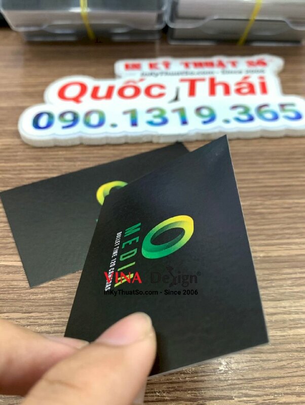 In card visit giấy mỹ thuật Econo 350gsm, card visit Account Manager - INKTS1071