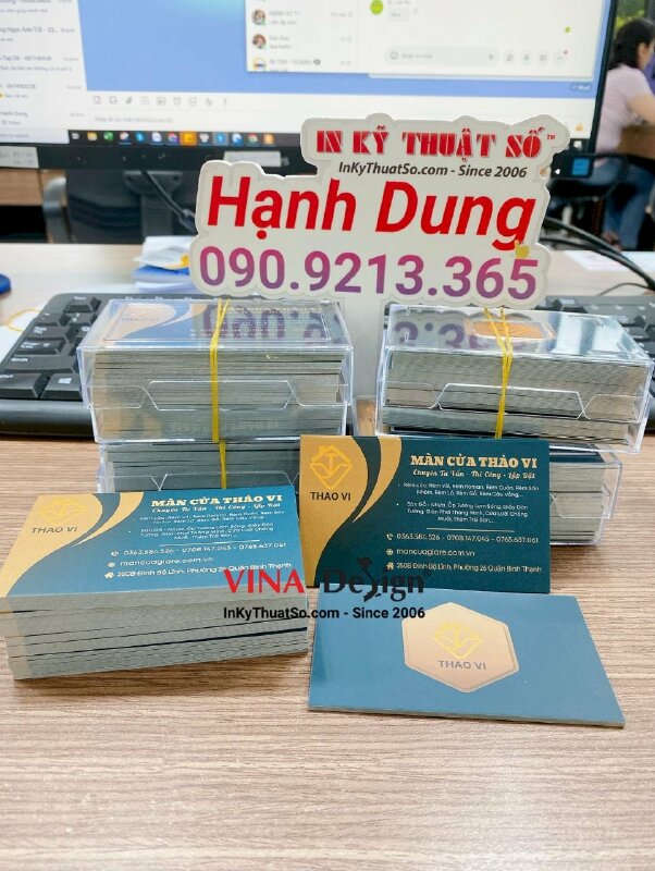 In card visit rèm cửa, card màn cửa cho hộ kinh doanh, cá nhân kinh doanh - INKTS756