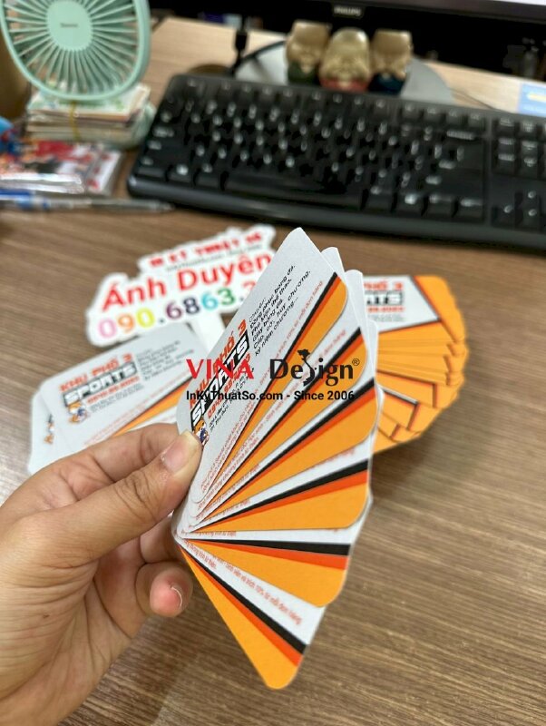 In card visit shop quần áo thể thao, đồng phục bóng đá - INKTS585