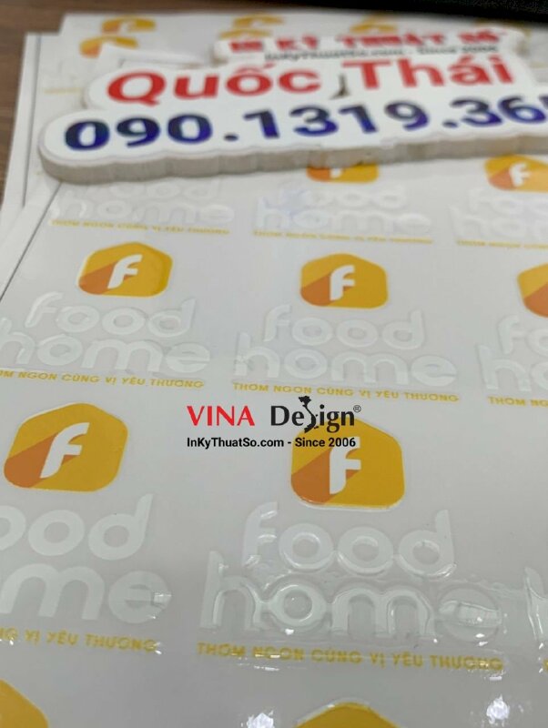 In DTF Logo nhà hàng đồ ăn nhanh fast food - INKTS837