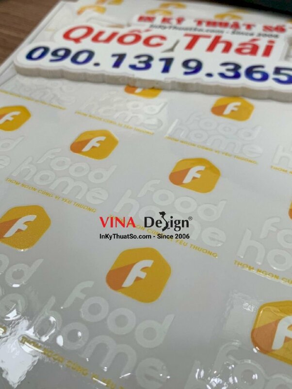 In DTF Logo nhà hàng đồ ăn nhanh fast food - INKTS837