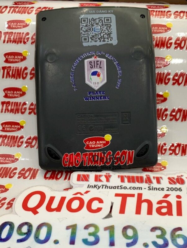 In logo hộ kinh doanh cá thể, in nhãn DTF chữ nổi dán lên mọi bề mặt - INKTS1088