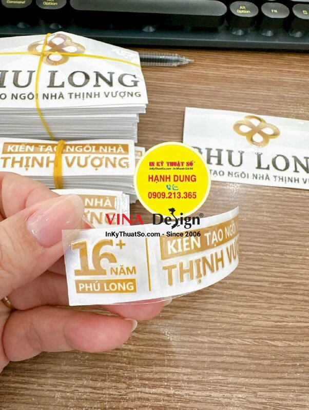 In logo UV DTF dán mũ bảo hộ lao động - INKTS3422