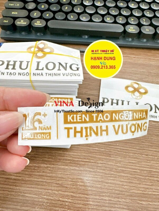 In logo UV DTF dán mũ bảo hộ lao động - INKTS3422