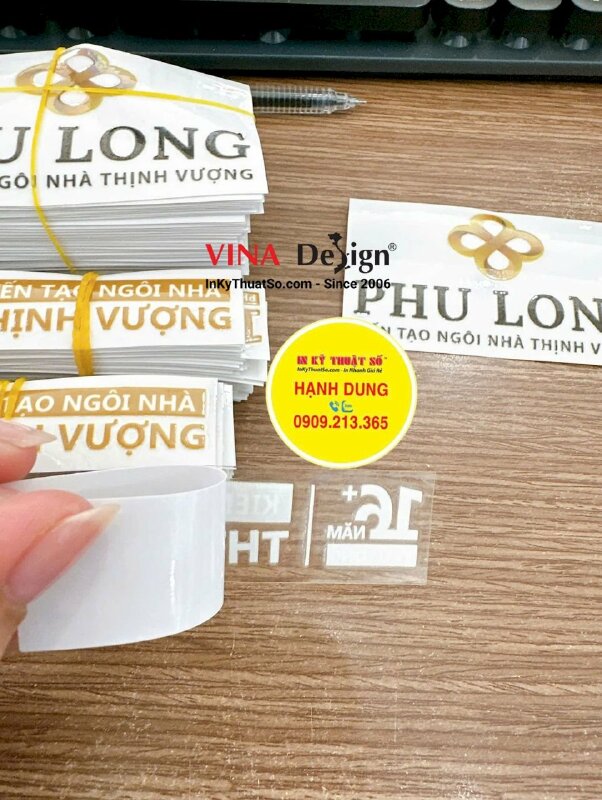 In logo UV DTF dán mũ bảo hộ lao động - INKTS3422
