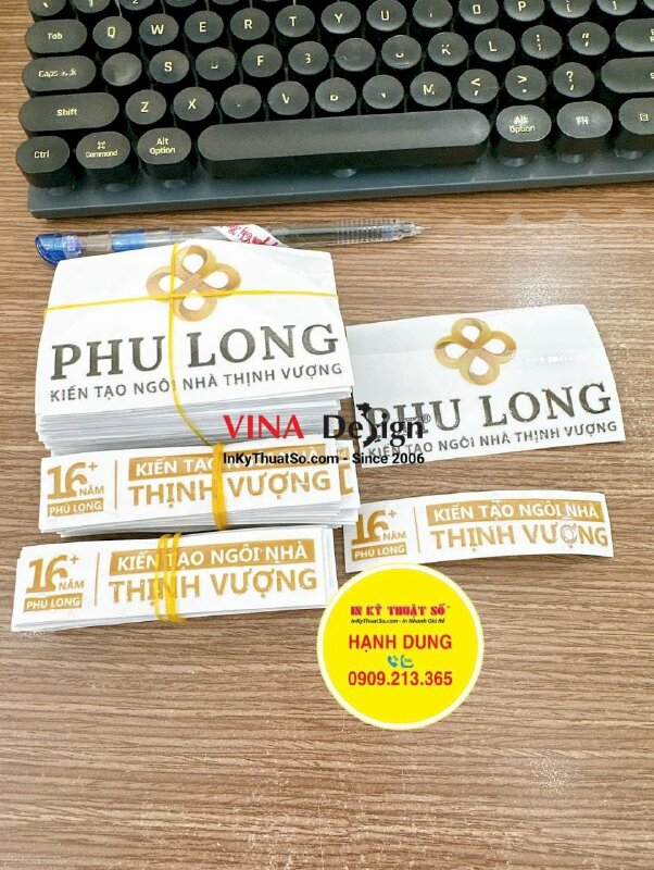 In logo UV DTF dán mũ bảo hộ lao động - INKTS3422