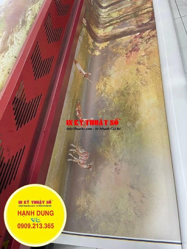 In phông nền chụp ảnh Studio khổ 3m trên nền vải Canvas dầu mờ - INKTS1120