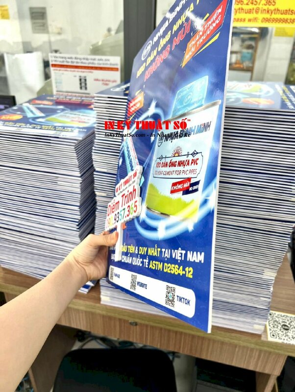 In Poster banner quảng cáo trang trí giới thiệu sản phẩm dán tường tại cửa hàng - INKTS507