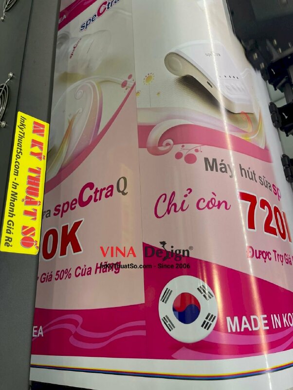 In poster dán kính, poster quảng cáo sản phẩm - INKTS785