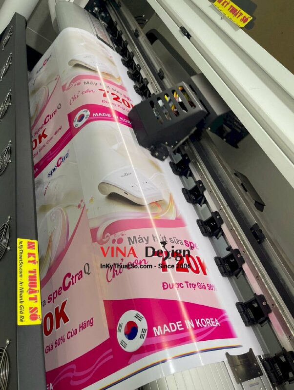 In poster dán kính, poster quảng cáo sản phẩm - INKTS785