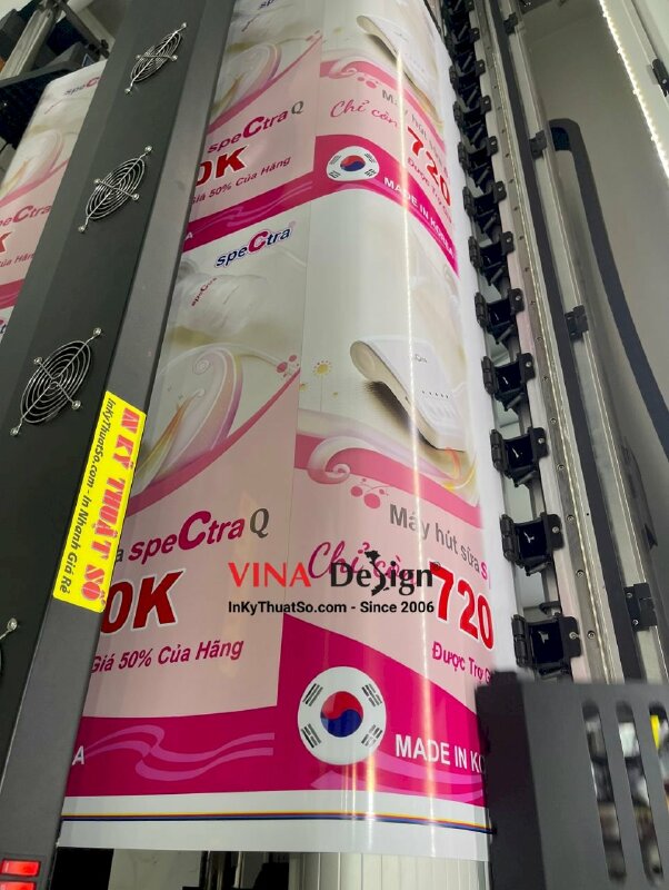 In poster dán kính, poster quảng cáo sản phẩm - INKTS785