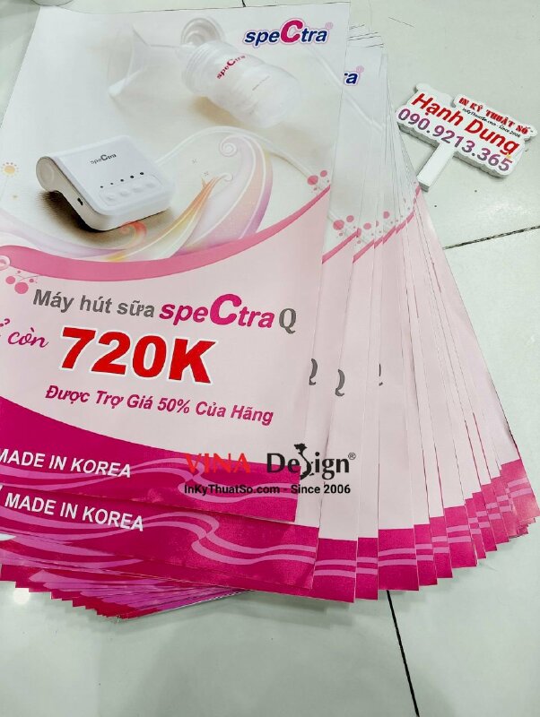 In poster dán kính, poster quảng cáo sản phẩm - INKTS785