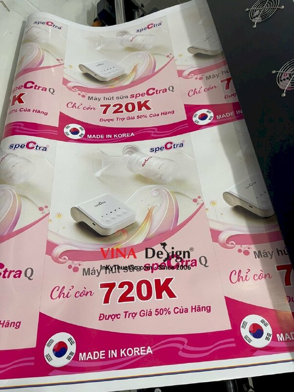 In poster dán kính, poster quảng cáo sản phẩm - INKTS785