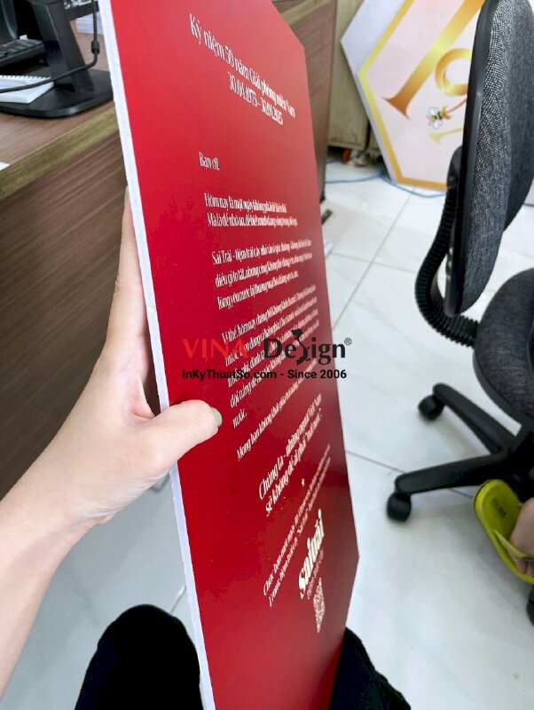 In Poster Formex tri ân kỷ niệm lễ 30/4 Kỷ niệm 50 năm Giải phóng miền Nam cho tiệm trái cây - INKTS3411