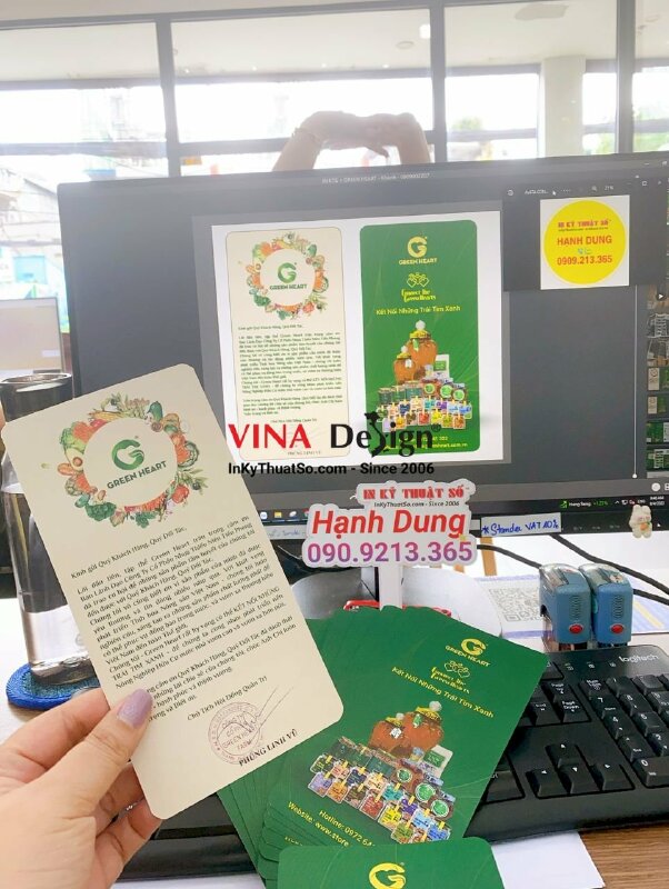 In thiệp cảm ơn khách hàng, thiệp thank you đẹp - INKTS488