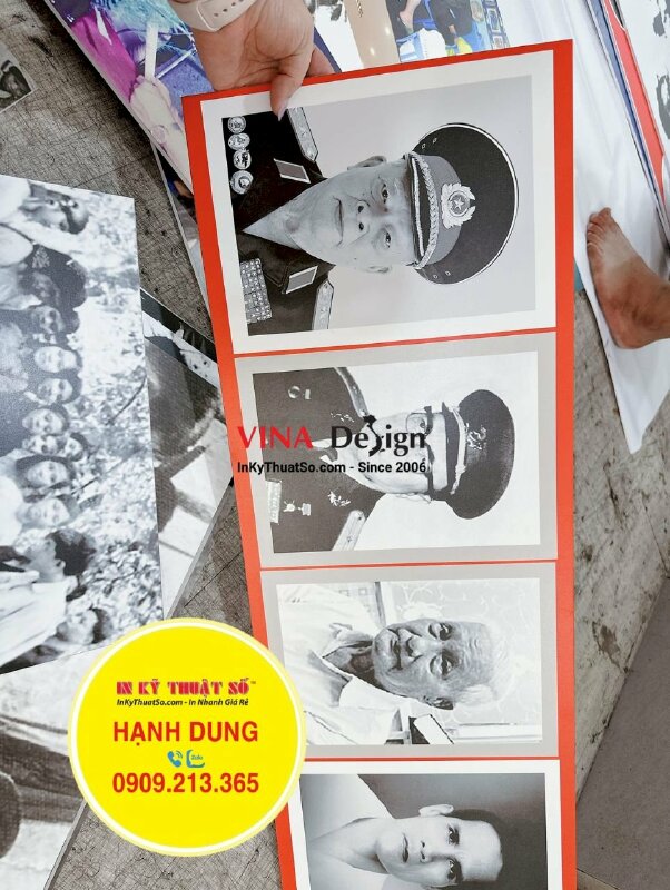 In ảnh trưng bày triển lãm, in ảnh trắng đen, ảnh màu in kỹ thuật số PP cán format - INKTS887
