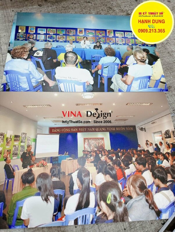 In ảnh trưng bày triển lãm, in ảnh trắng đen, ảnh màu in kỹ thuật số PP cán format - INKTS887