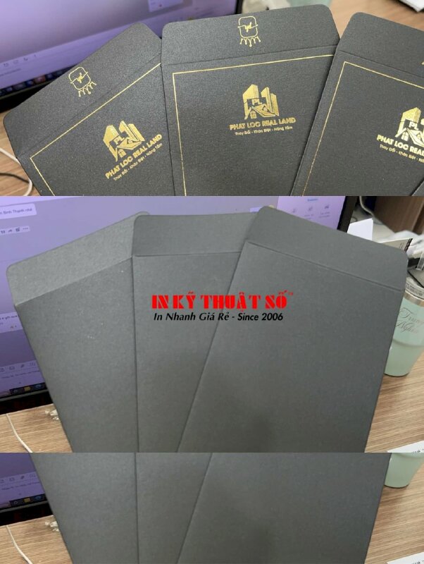 In bao thư ép kim - INKTS301