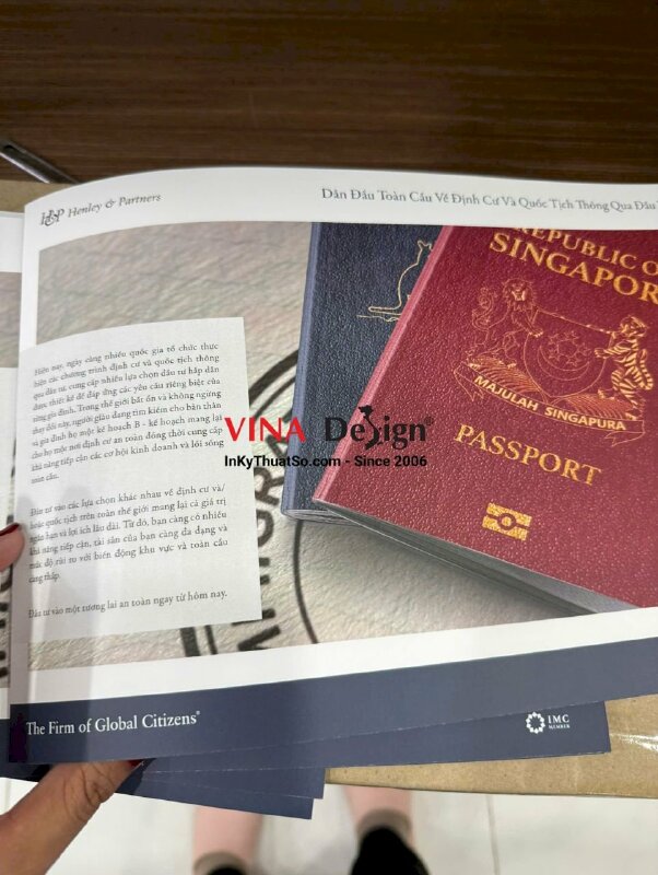 In brochure giới thiệu Agency tư vấn đầu tư định cư và nhập tịch - INKTS3474