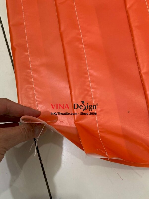In cờ công ty, doanh nghiệp, logo theo yêu cầu, in cờ silk - INKTS665