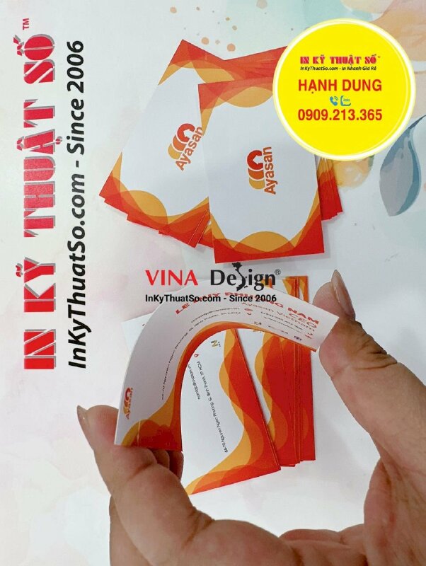 In danh thiếp giám đốc CEO công ty dịch vụ vệ sinh chuyên nghiệp - INKTS1440