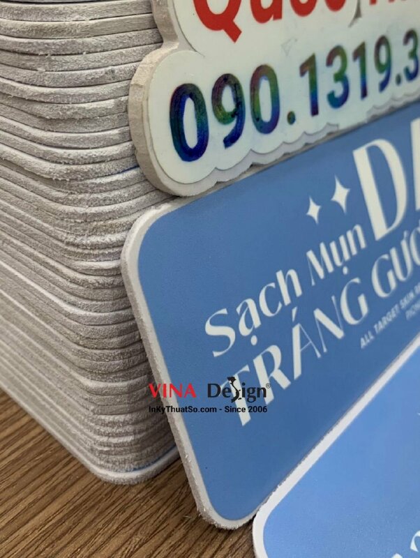 In format bảng tên giới thiệu sản phẩm skincare, chăm sóc da - INKTS986