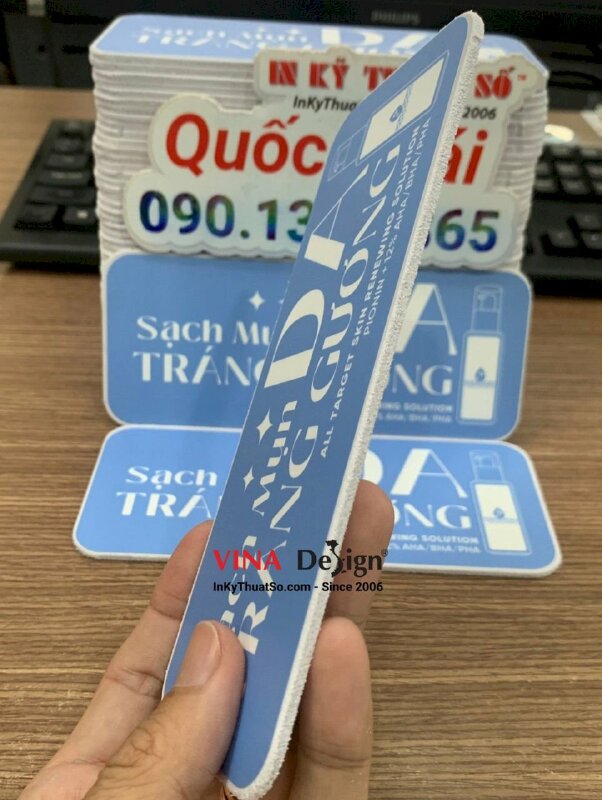 In format bảng tên giới thiệu sản phẩm skincare, chăm sóc da - INKTS986