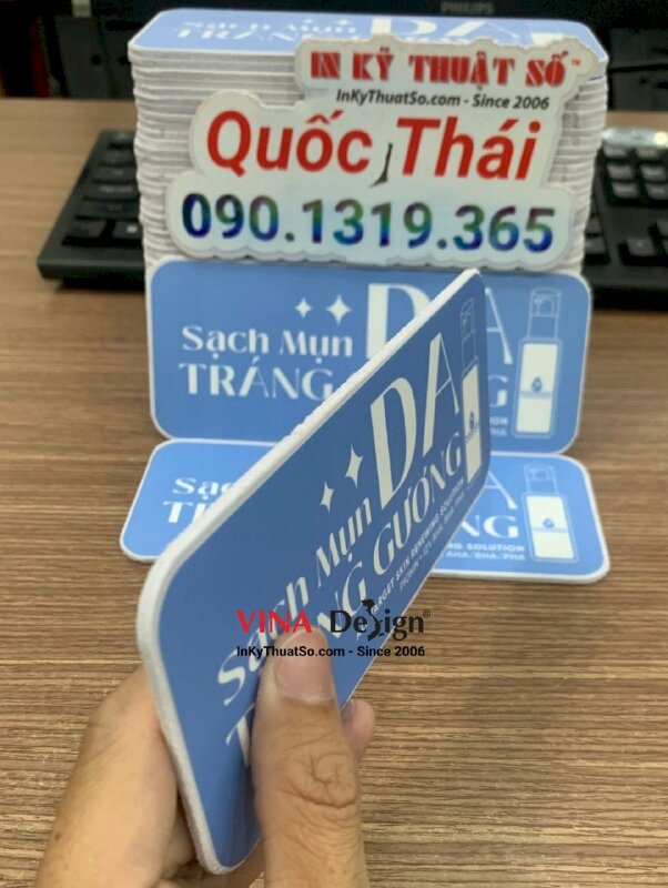 In format bảng tên giới thiệu sản phẩm skincare, chăm sóc da - INKTS986