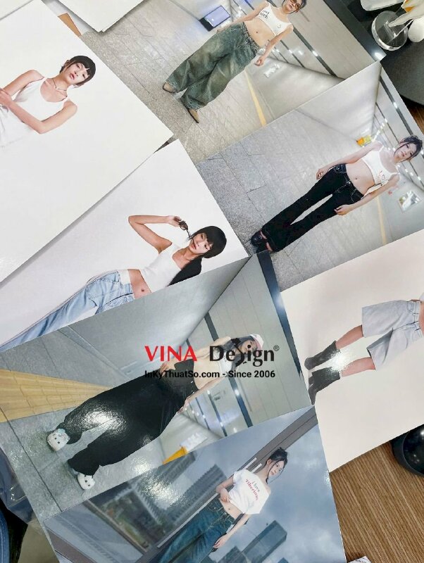 In giấy cứng C300 style lookbook concept fashion sketch bản thảo thời trang - INKTS3492